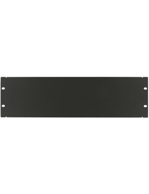 RAB110BL Lanview by Logon 3U 19" SCREW TYPE BLANK PANEL BLACK RAB110BL