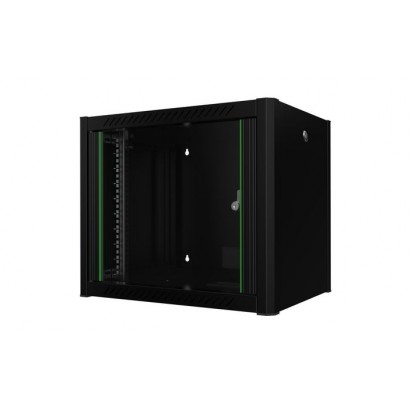 RWP09U45BL Lanview by Logon 19'' Rack Cabinet 9U 60 x 45 Wallmount Pro RWP09U45BL