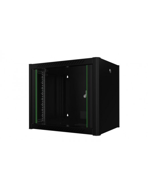 RWP09U45BL Lanview by Logon 19'' Rack Cabinet 9U 60 x 45 Wallmount Pro RWP09U45BL