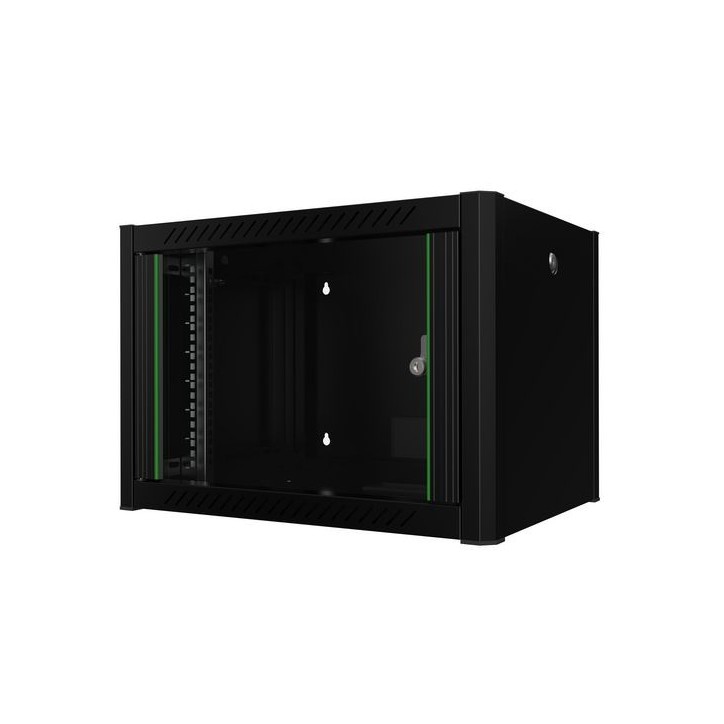 RWP07U45BL Lanview by Logon 19'' Rack Cabinet 7U 60 x 45 Wallmount Pro RWP07U45BL