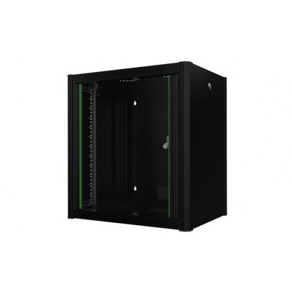 RWP12U45BL Lanview by Logon 19'' Rack Cabinet 12U 60 x 45 Wallmount Pro RWP12U45BL