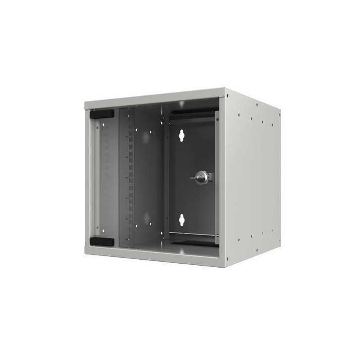 RSM06U30MNWH Lanview by Logon 10'' Rack Cabinet 6U 31 x 30 SOHO Wallmount Unassembled RSM06U30MNWH