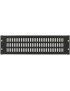 RAB210BL RAB210BL Lanview by Logon 3U 19" SCREW TYPE, VENTED BLANK PANEL BLACK RAB210BL