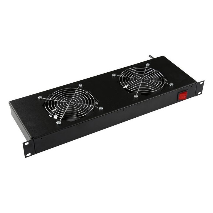 RAF310BL Lanview by Logon 2 FANS, ANALOG THERMOSTAT RACK MOUNT FAN MODULE 1U RAF310BL RAF310BL Lanview by Logon 2 FANS, ANALOG THERMOSTAT RACK MOUNT FAN MODULE 1U RAF310BL