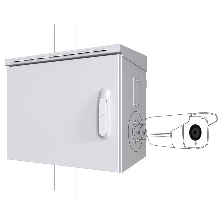 RCCTV005 Lanview by Logon Midi Classic Pole Mounted CCTV Cabinet For 4 cameras RCCTV005 RCCTV005 Lanview by Logon Midi Classic Pole Mounted CCTV Cabinet For 4 cameras RCCTV005