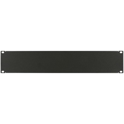 RAB105BL Lanview by Logon 2U 19" SCREW TYPE BLANK PANEL BLACK RAB105BL