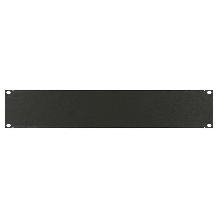 RAB105BL Lanview by Logon 2U 19" SCREW TYPE BLANK PANEL BLACK RAB105BL