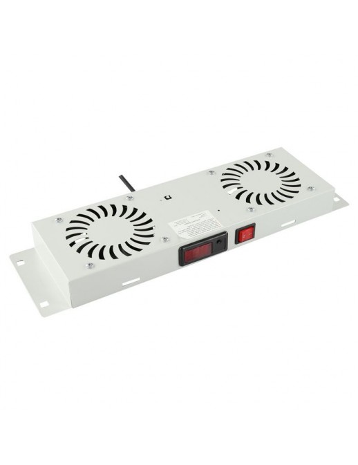 RAF205WH RAF205WH Lanview by Logon 2 FANS, DIGITAL THERMOSTAT CONTROLLED FAN MODULE WHITE RAF205WH