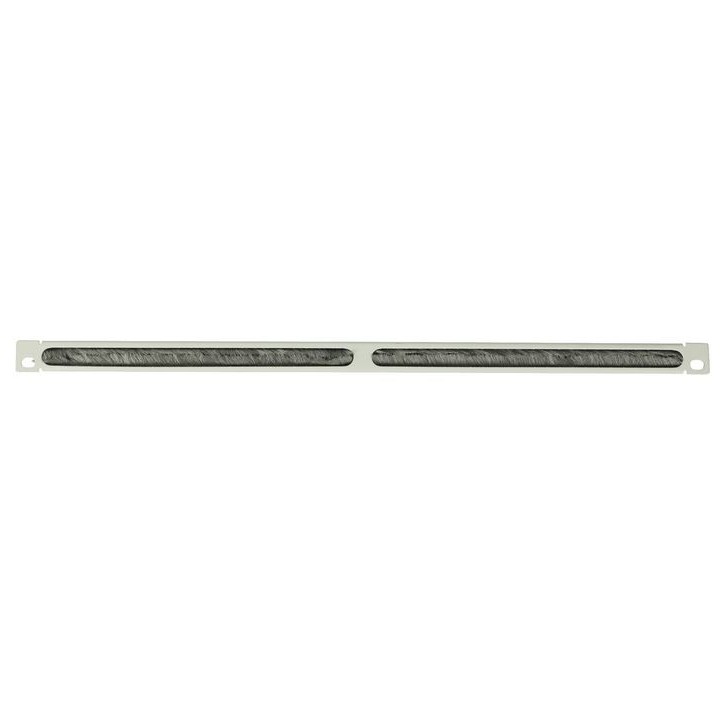 RAO215WH Lanview by Logon 1/2U 19" L BENT, BRUSHED CABLE ORGANIZER PANEL WHITE RAO215WH