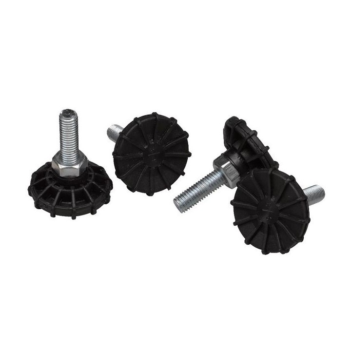 RAX112 Lanview by Logon SPARE PVC BODY PINION FEET 1set 4pcs. RAX112