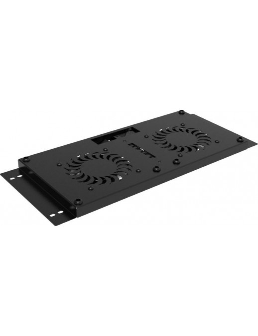 RAF325BL Lanview by Logon IP55 2+2 FANS, ANALOG THERMOSTAT RACK MOUNT FAN MODUL RAF325BL