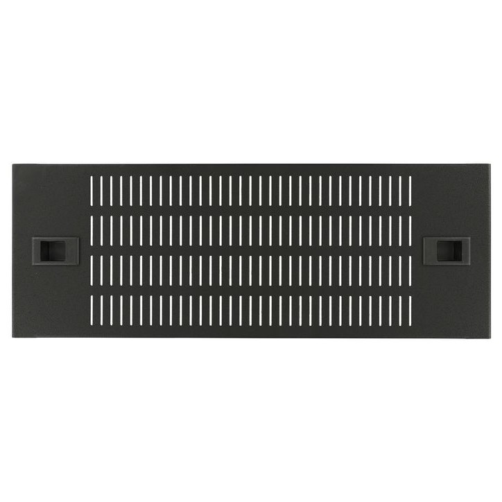 RAB415BL Lanview by Logon 4U 19" SNAP LOCKING, VENTED BLANK PANEL BLACK RAB415BL