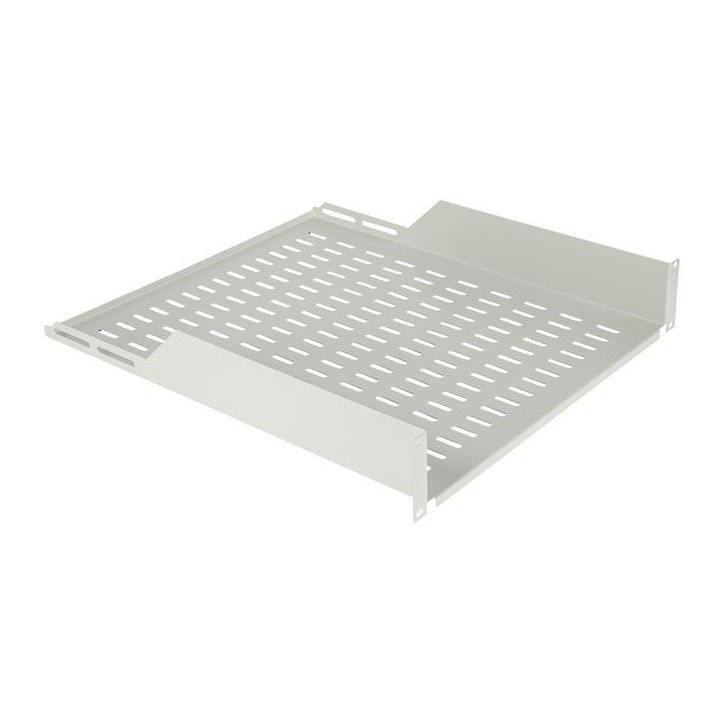 RAS215WH Lanview by Logon 2U 19" D550mm RACK MOUNT SHELF WHITE RAS215WH