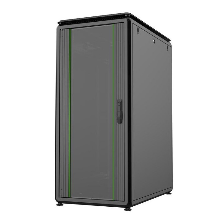 RDL26U61BL Lanview by Logon 19'' 26U Rack Cabinet 600 x 1000mm Data Line RDL26U61BL