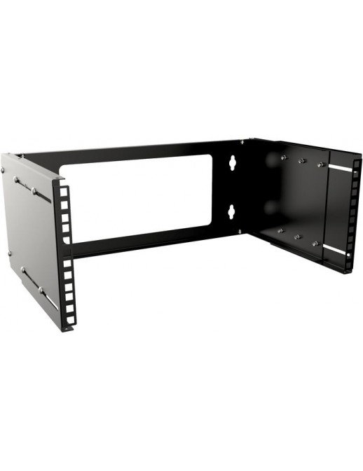 RAR205BL RAR205BL Lanview by Logon 19'' 4U Adjustable Depth Open Frame Rack Wall Mount RAR205BL