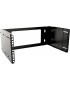 RAR205BL RAR205BL Lanview by Logon 19'' 4U Adjustable Depth Open Frame Rack Wall Mount RAR205BL