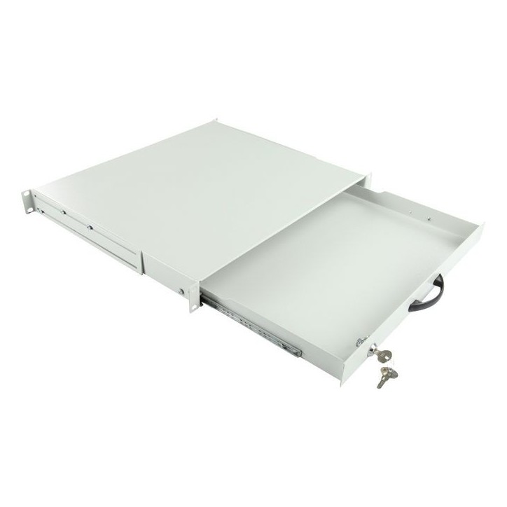 RAD100WH Lanview by Logon 1U 19" KEYBOARD, GENERAL USE, LOCKABLE DRAWER MODULE RAD100WH RAD100WH Lanview by Logon 1U 19" KEYBOARD, GENERAL USE, LOCKABLE DRAWER MODULE RAD100WH