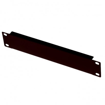 RA10105BL Lanview by Logon 1U 10" SCREW TYPE BLANK PANEL BLACK RA10105BL