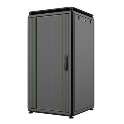 RDL22U66BL Lanview by Logon 19'' 22U Rack Cabinet 600 x 600mm Data Line RDL22U66BL