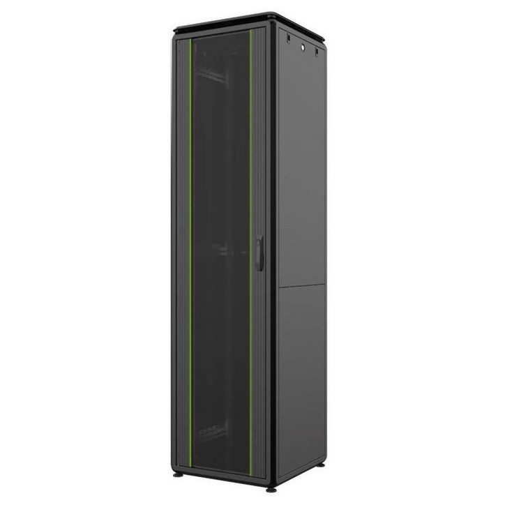 RDL46U66BL Lanview by Logon 19'' 46U Rack Cabinet 600 x 600mm Data Line RDL46U66BL