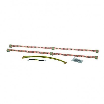 RAX155 RAX155 Lanview by Logon 2 pcs. VERTICAL EARTHING SET FOR 44 EARTHING POINT RAX155