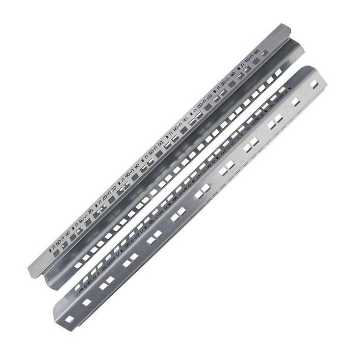 RAX405 Lanview by Logon 9U INSTALLATION RAIL, GALVANIZED, 1SET2PCS. RAX405