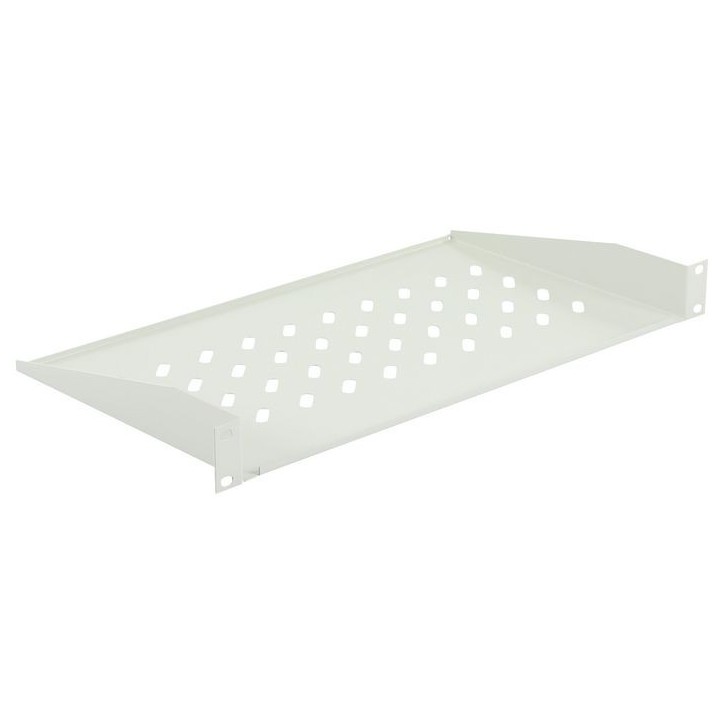 RAS200WH Lanview by Logon 1U 19" D250mm RACK MOUNT SHELF WHITE RAS200WH