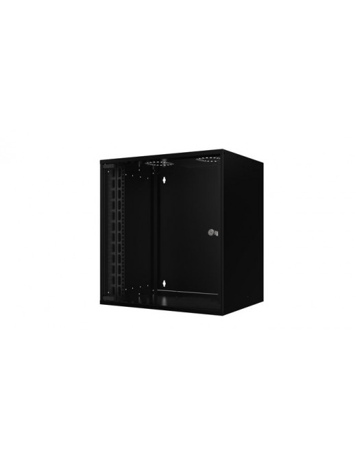 RUM12U40MNBL RUM12U40MNBL Lanview by Logon 19'' Rack Cabinet 12U 53 x 40 SOHO Wallmount Unmounted RUM12U40MNBL