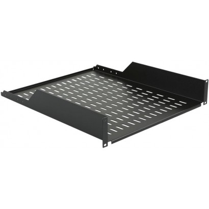 RAS215BL Lanview by Logon 2U 19" D550mm RACK MOUNT SHELF BLACK RAS215BL