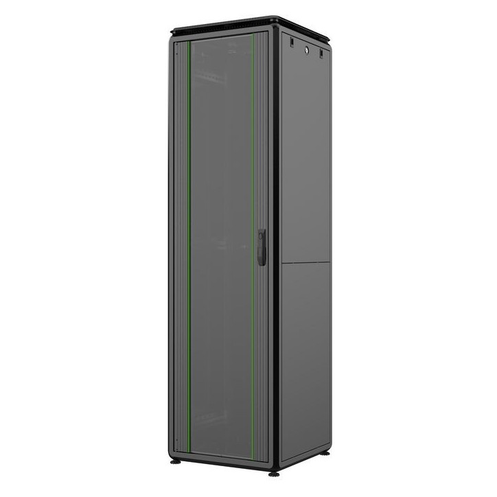 RDL42U66BL Lanview by Logon 19'' 42U Rack Cabinet 600 x 600mm Data Line RDL42U66BL