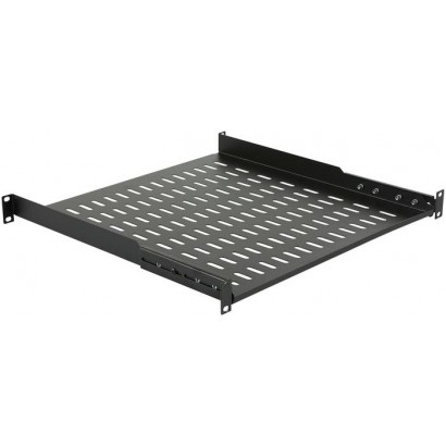 RAS405BL Lanview by Logon 1U 19" FRONT, 1U 19" REAR CONNECTED D450mm SHELF RAS405BL