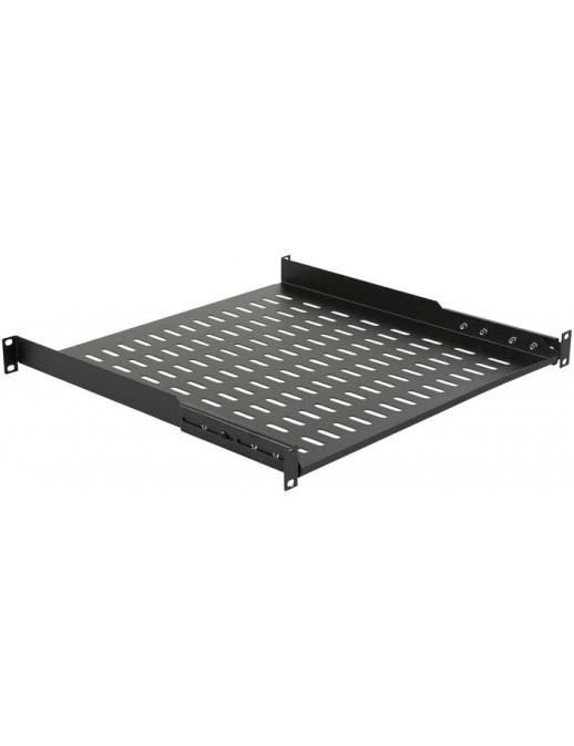 RAS405BL Lanview by Logon 1U 19" FRONT, 1U 19" REAR CONNECTED D450mm SHELF RAS405BL