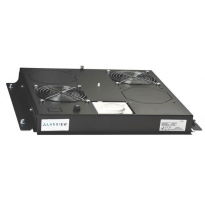LVR248033-UK LVR248033-UK Lanview Fan tray with 2 fans for 19'' floor standing rack cabinets