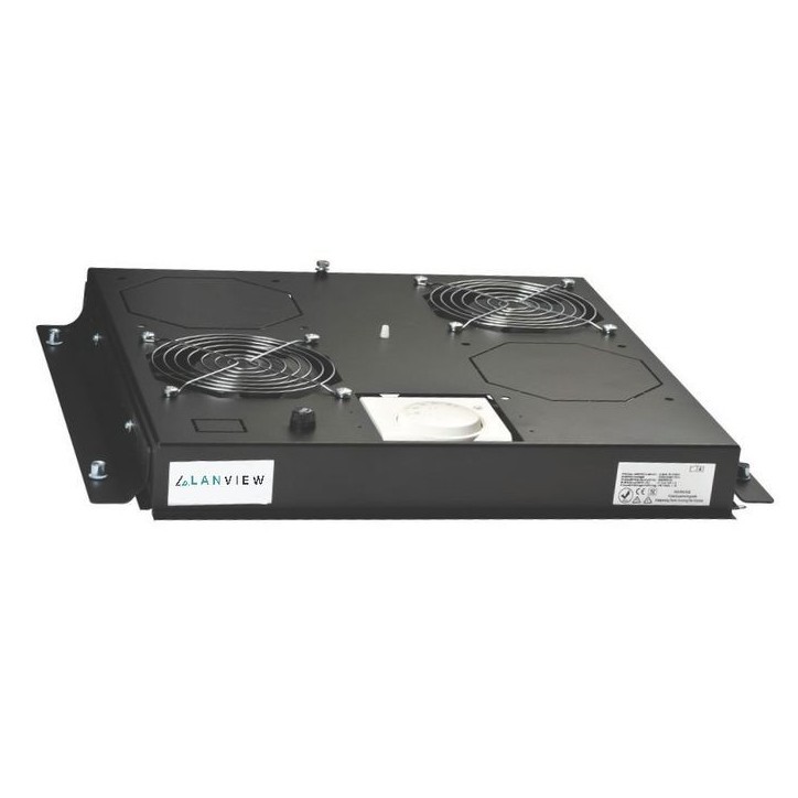 LVR248033-UK Lanview Fan tray with 2 fans for 19'' floor standing rack cabinets