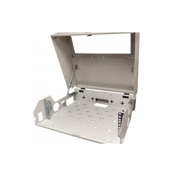 LVR242630 Lanview Assembled 19" Horizontal wall cabinet 3U + 2U light grey H155 X W500 X D475MM LVR242630 Lanview Assembled 19" Horizontal wall cabinet 3U + 2U light grey H155 X W500 X D475MM