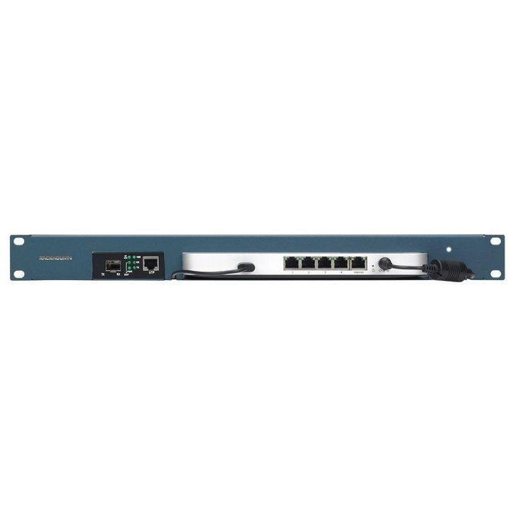 RM-CI-T4-MC Rackmount IT Kit for Cisco Meraki MX64 / MX67 / MX67C + Media Convertor