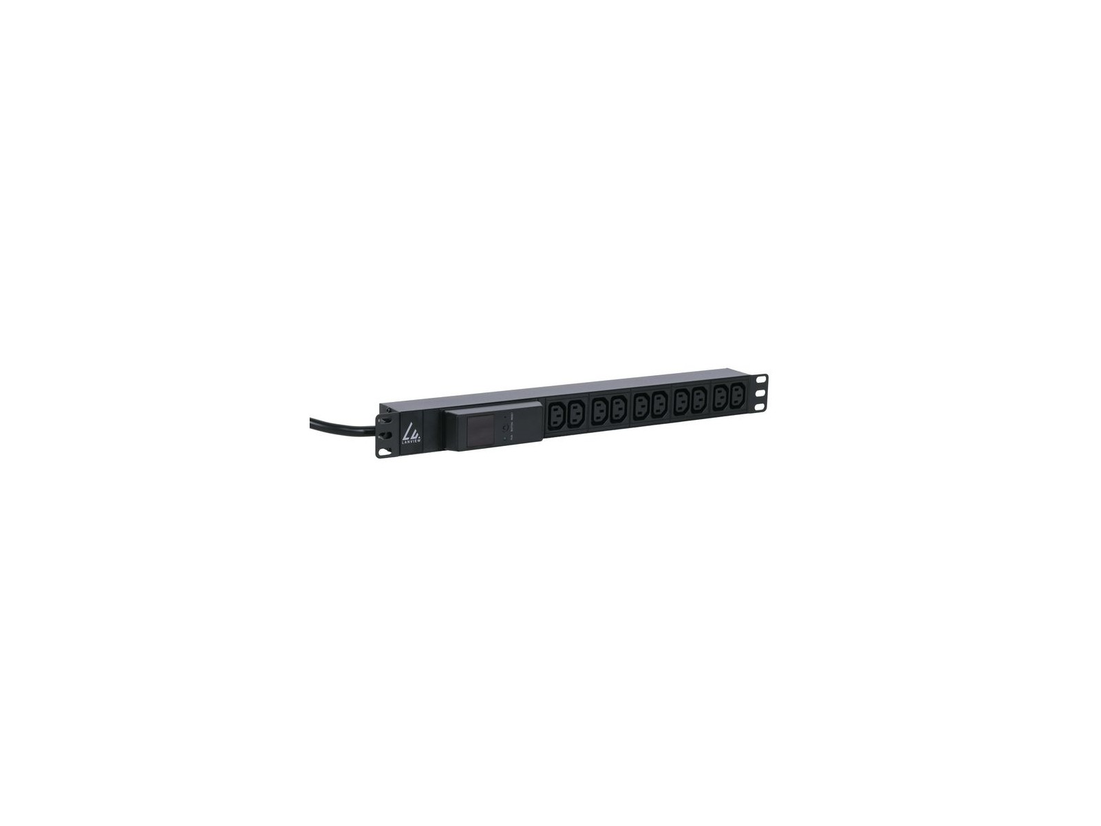 LVR261877 LVR261877 Lanview 19'' rack mount power strip, 3m, 16A with 10 x C13 socket and AMP meter LVR261877 LVR261877 Lanview 19'' rack mount power strip, 3m, 16A with 10 x C13 socket and AMP meter