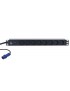 LVR261871D LVR261871D Lanview 19'' rack mount power strip, 3m, 16A with 8 x Danish type K grounded sockets