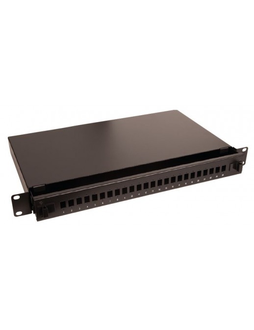 LVO231544 Lanview 24-Port Fibre patch panel for SC simplex/LC duplex connectors Fiber ODF