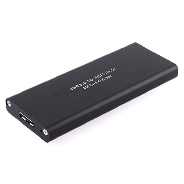 MSUB4300 CoreParts M.2 SATA NGFF to USB 3.0 Enclosure M.2 Type B & B+M (Not only M) M.2 30mm, 42mm, 60mm, 80mm with Cable SM2NGF
