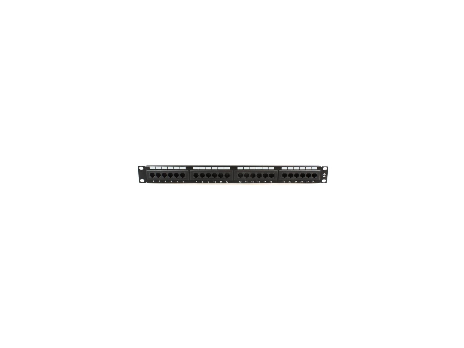 PP-004 PP-004 MicroConnect 19" UTP Cat.6 patch panel, 24 port, Dual, IDC PP-004 PP-004 MicroConnect 19" UTP Cat.6 patch panel, 24 port, Dual, IDC