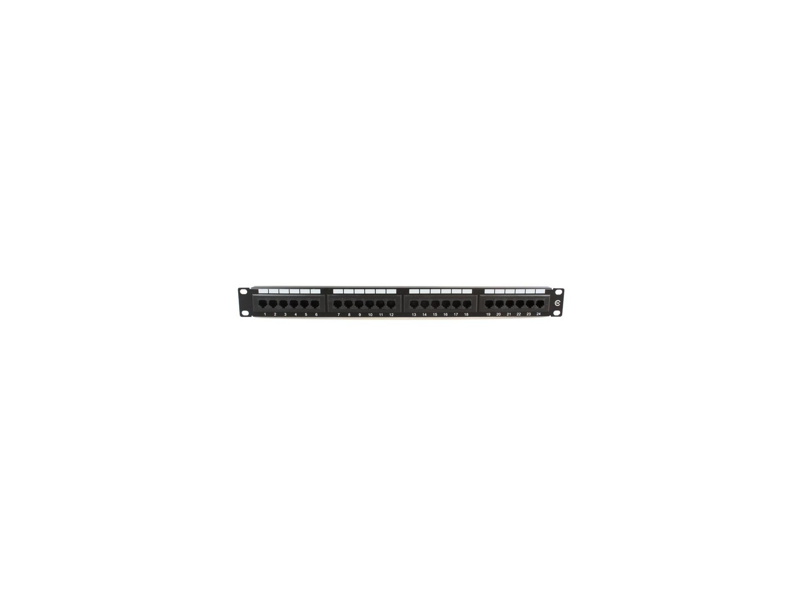 PP-003 PP-003 MicroConnect 19" UTP, Cat.5e patch panel, 24 port, Dual PP-003 PP-003 MicroConnect 19" UTP, Cat.5e patch panel, 24 port, Dual