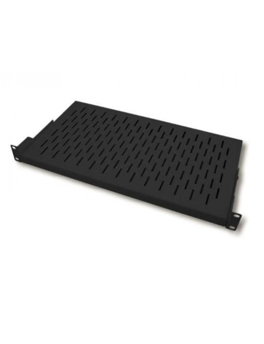 CABSHE19BG1 CABSHE19BG1 MicroConnect Shelf 19- 1U, Depth Adjustable Depth 250mm, Black Grey Adjustment 180-285mm, max. load 1...