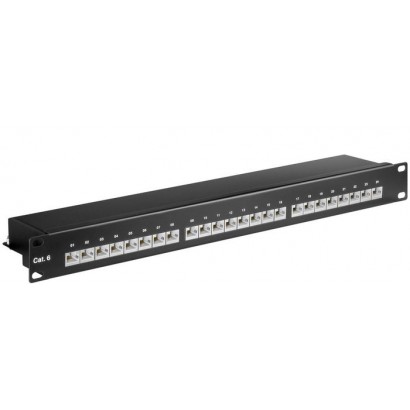 PP-014 MicroConnect 19", CAT6, 24 port