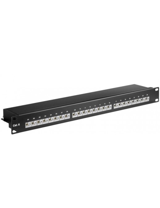 PP-014 MicroConnect 19", CAT6, 24 port