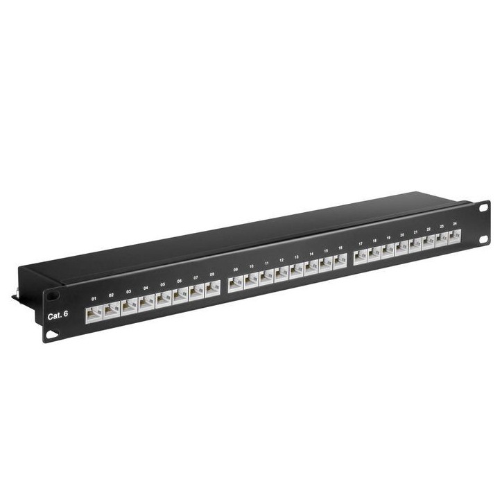 PP-014 MicroConnect 19", CAT6, 24 port