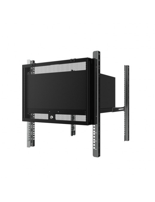 RAB508BL RAB508BL Lanview 8U 19" Rack Mount, Security Cover Panel RAB200BL