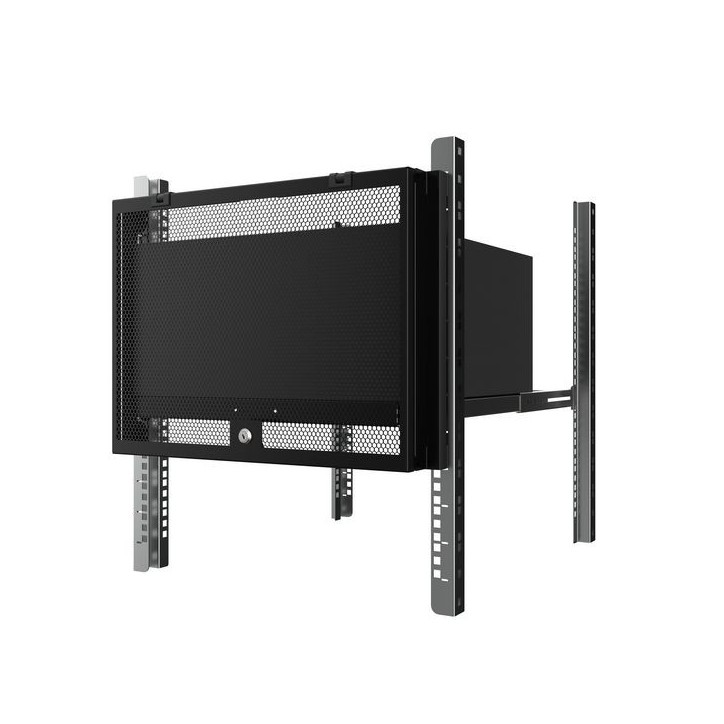 RAB508BL Lanview 8U 19" Rack Mount, Security Cover Panel RAB200BL