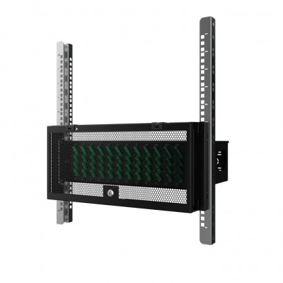 RAB505BL Lanview 5U 19" Rack Mount, Security Cover Panel RAB200BL