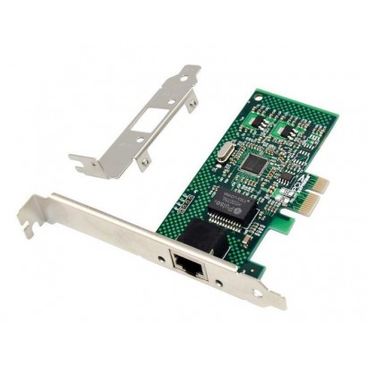 MC-PCIE-82574L MicroConnect PCIe Intel 82574L Single 1GbE Network Card EXPI9301CTBLK, EXPI9301CT, HVRJK, DN-10130